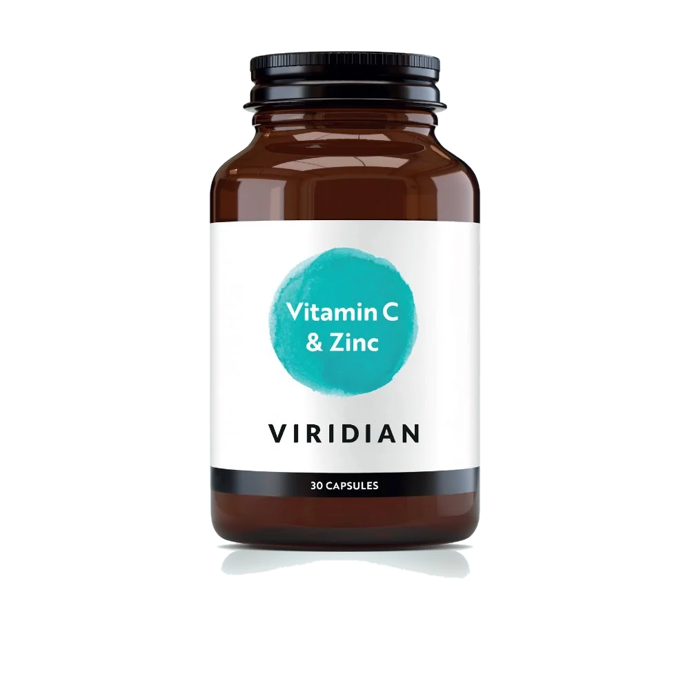 Vitamin C 500mg with Zinc - 30 Veg Caps